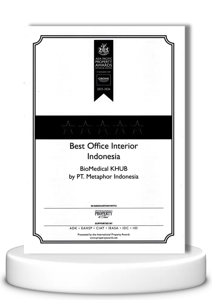 Best Office Interior Indonesia by Asia Pacific Property Awards Interior Design