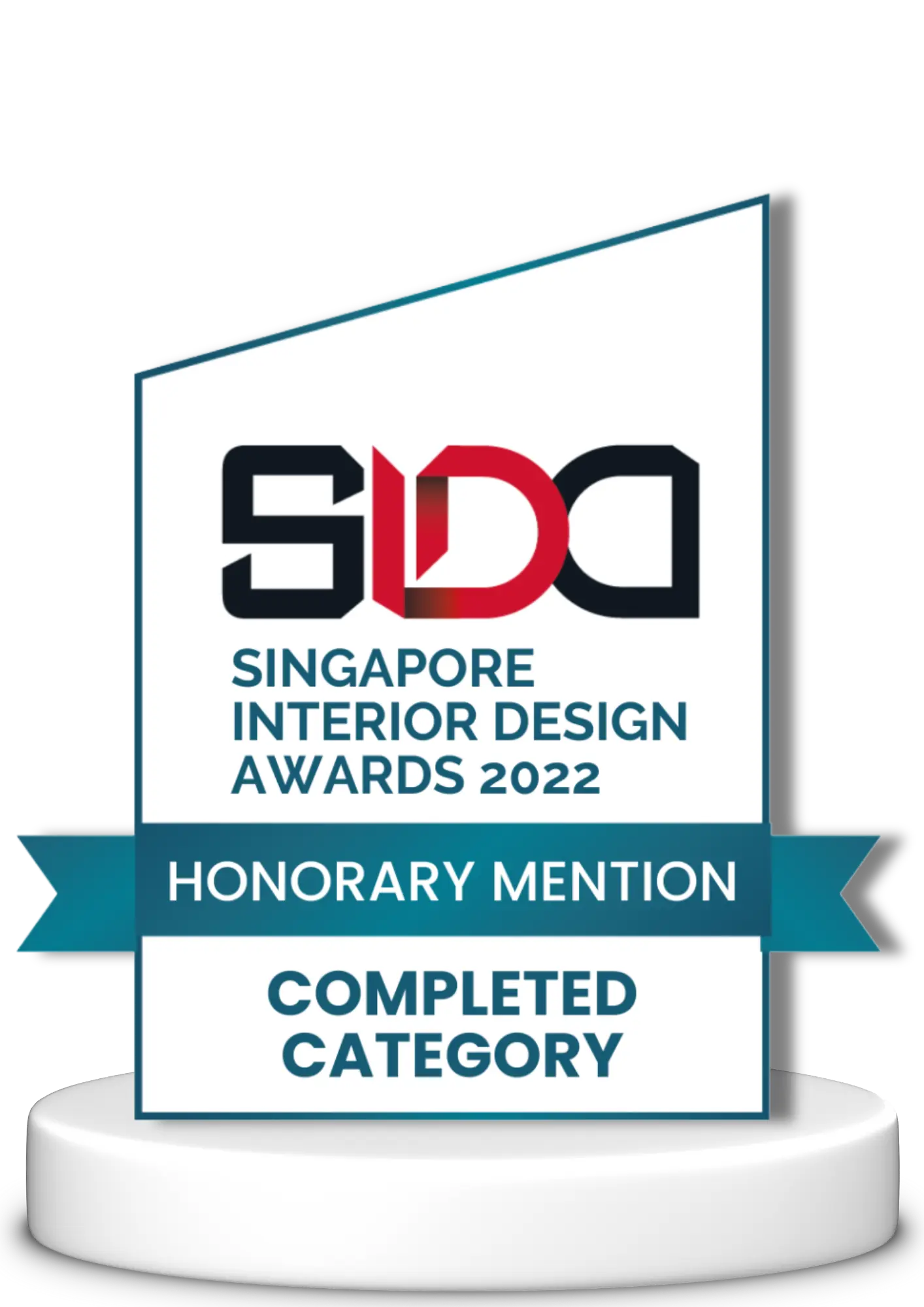 Honorary Mention Completed Category by Singapore Interior Design Awards 2022
